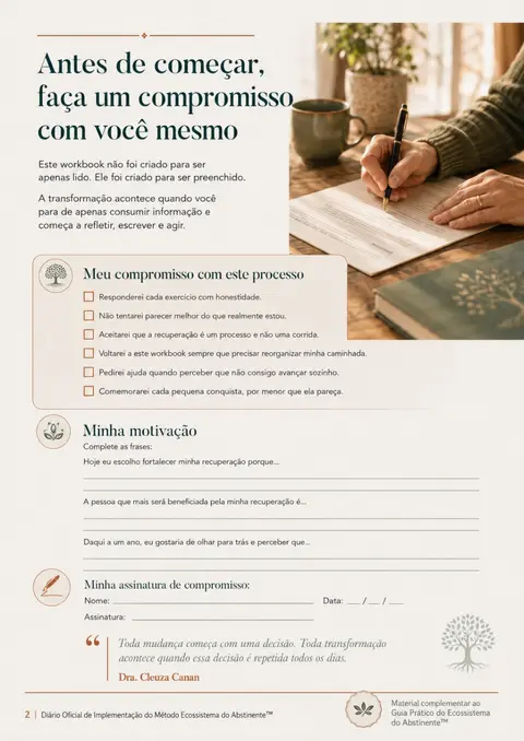 Compromisso pessoal e motivação